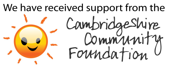 We have received support from the Cambridgeshire Community Foundation
